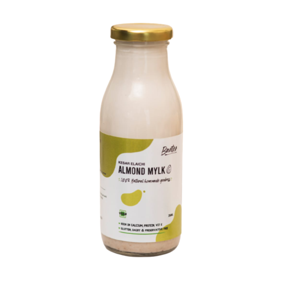 ALMOND MYLK | KESAR ELAICHI