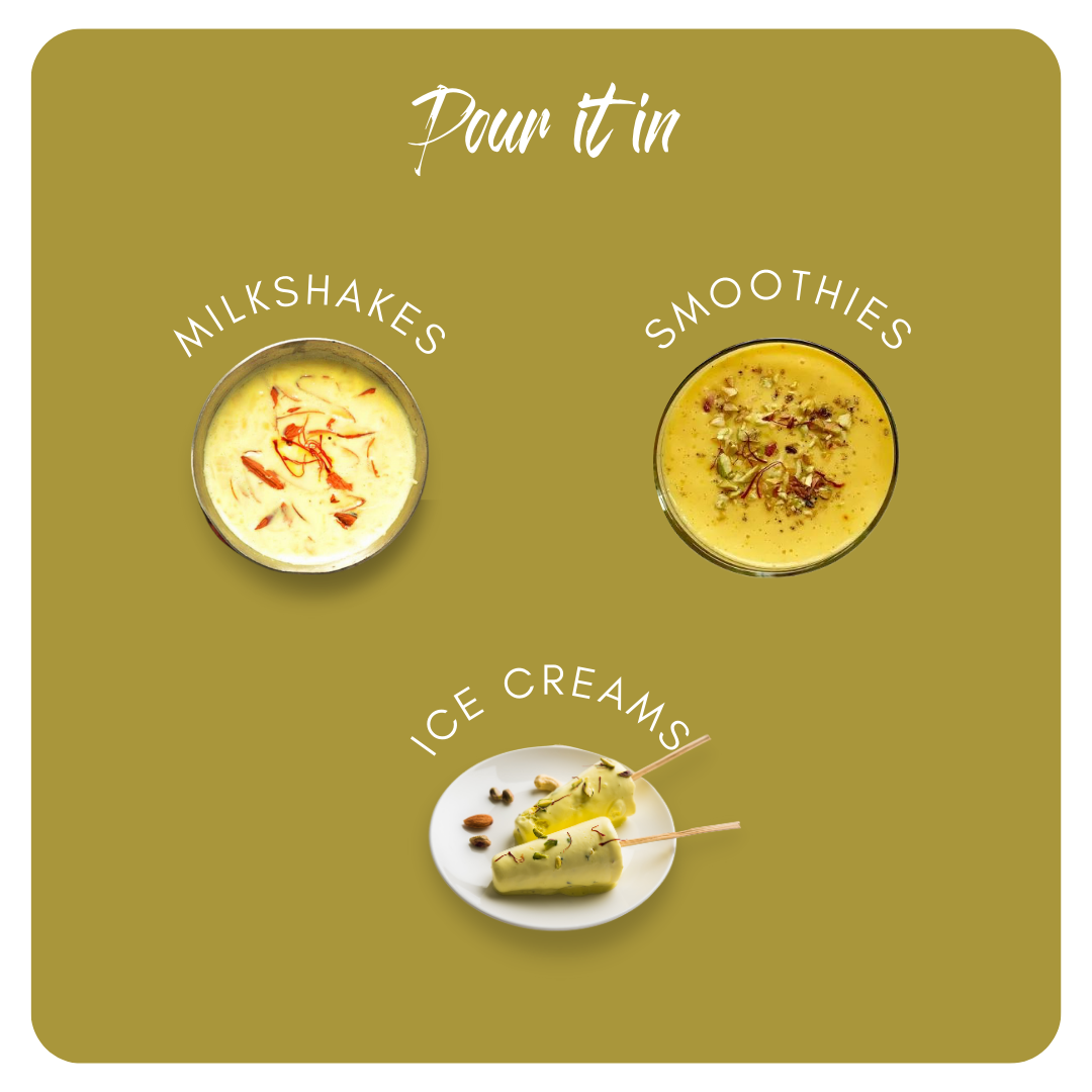 ALMOND MYLK | KESAR ELAICHI