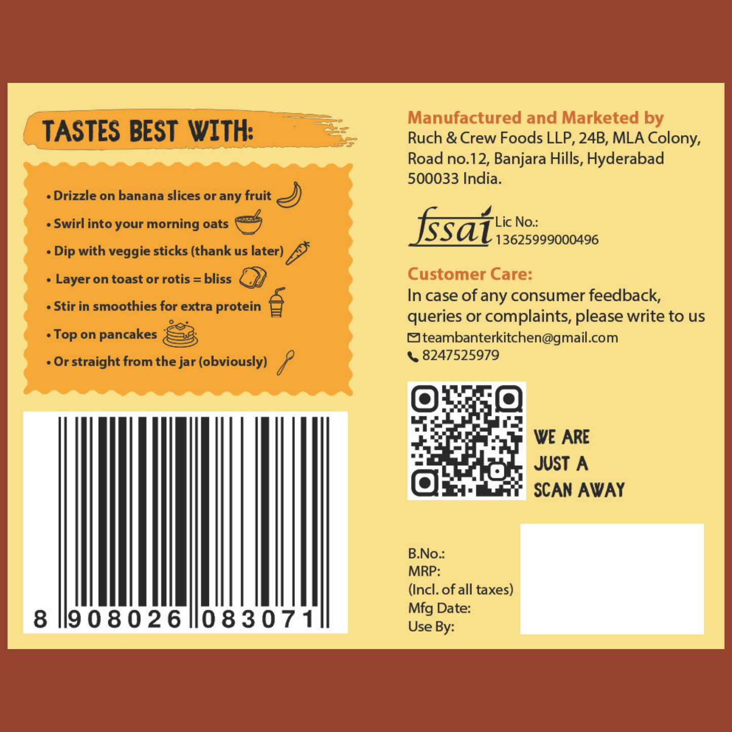 CHOCOLATE PEANUT BUTTER - 350G