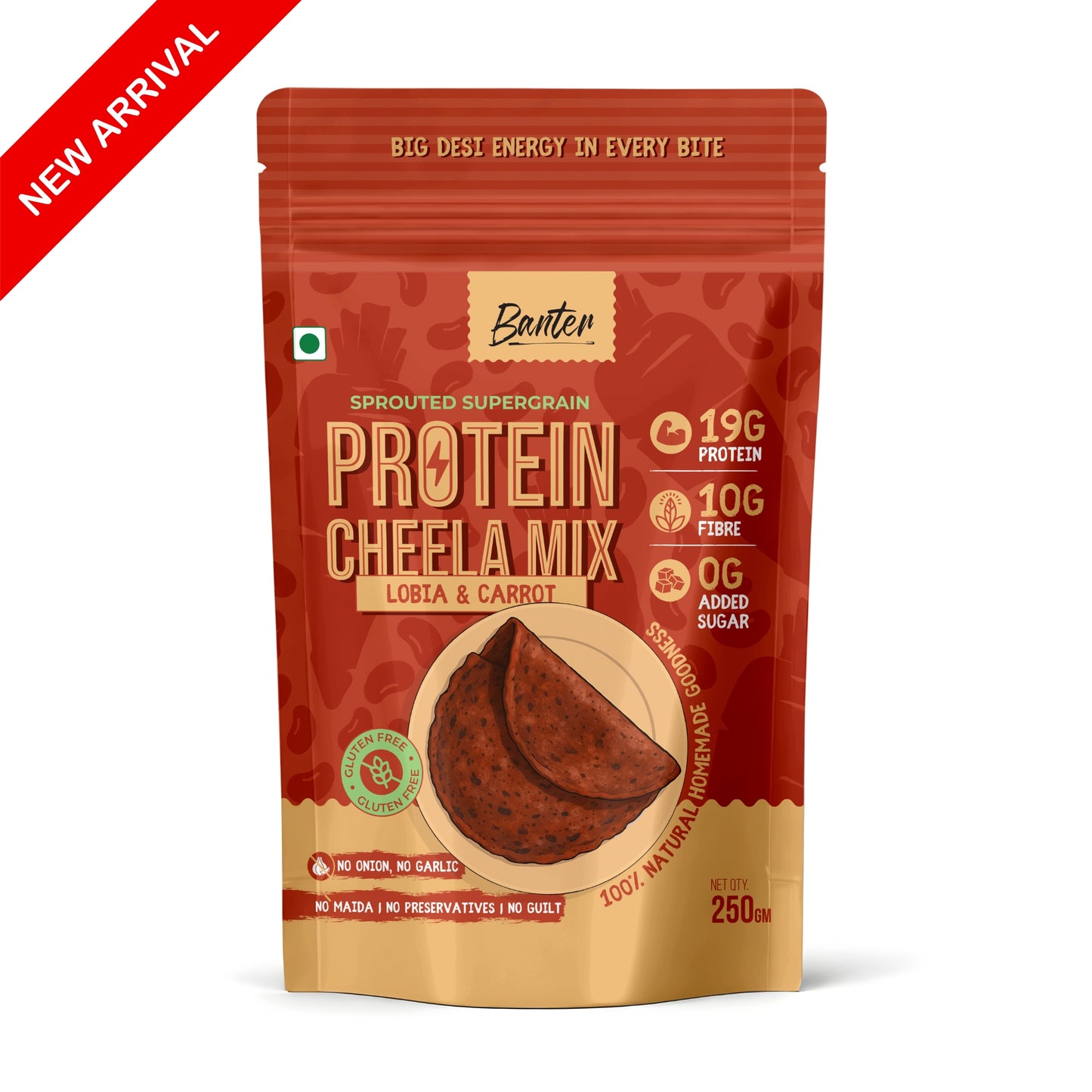 PROTEIN CHEELA MIX - LOBIA & CARROT