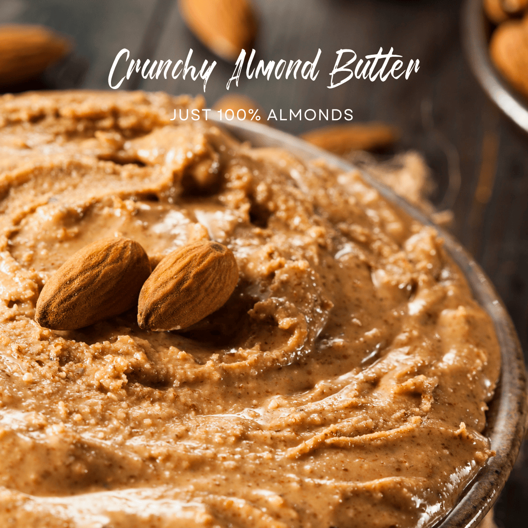 CRUNCHY ALMOND BUTTER