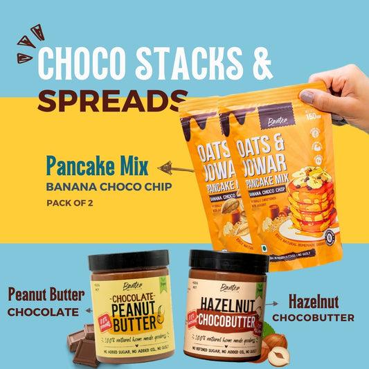 CHOCO STACKS AND SPREADS