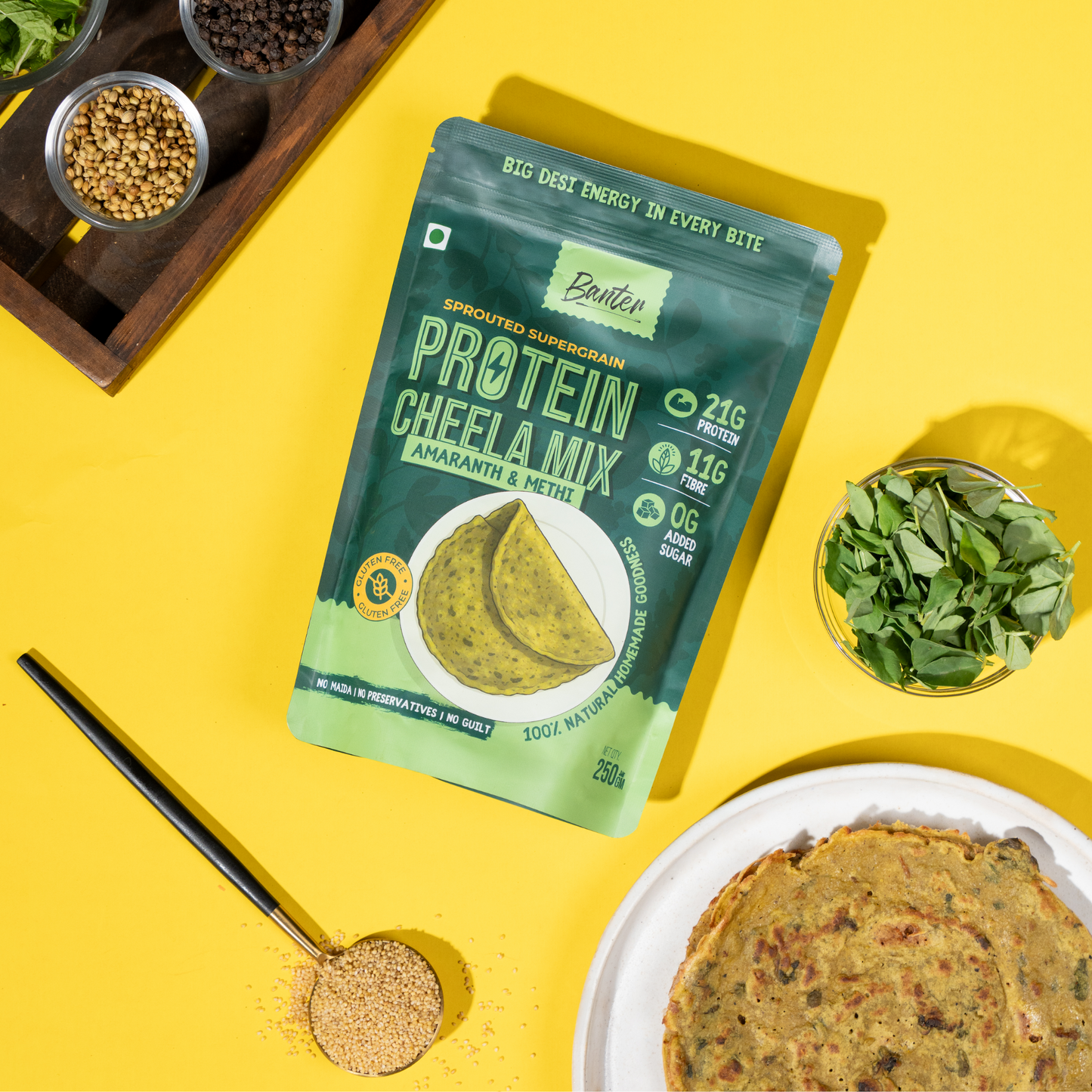 PROTEIN CHEELA MIX - AMARANTH & METHI