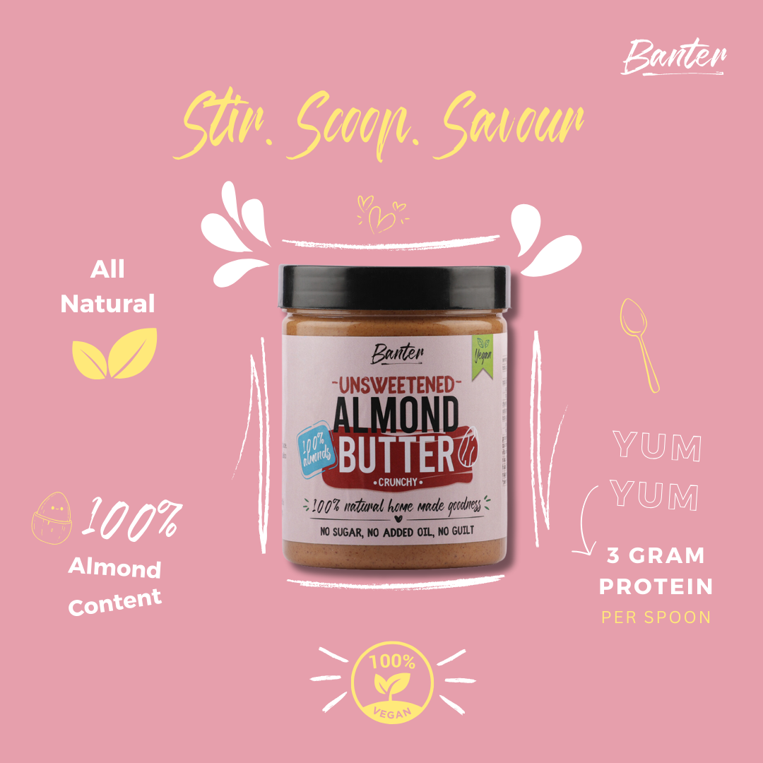 CRUNCHY ALMOND BUTTER