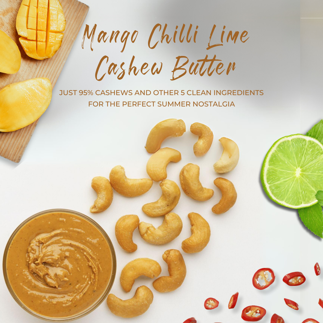 MANGO CHILLI LIME CASHEW BUTTER