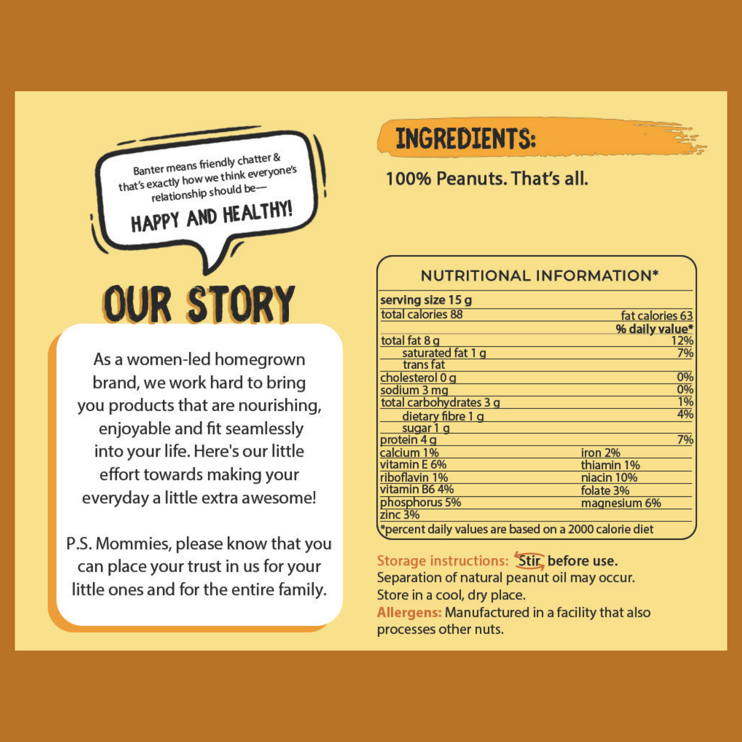 CLASSIC PEANUT BUTTER - 350G