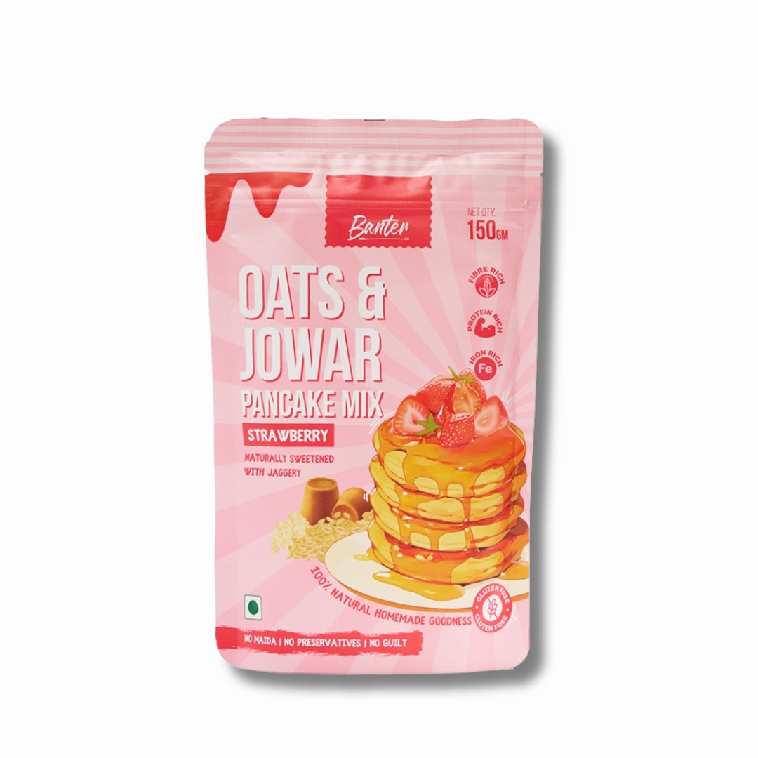 STRAWBERRY PANCAKE MIX - 150g