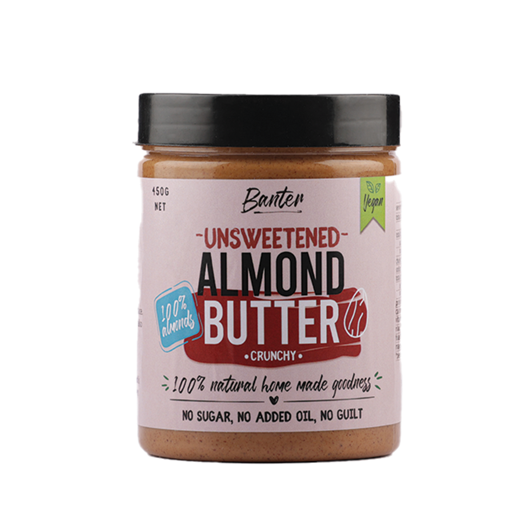 CRUNCHY ALMOND BUTTER