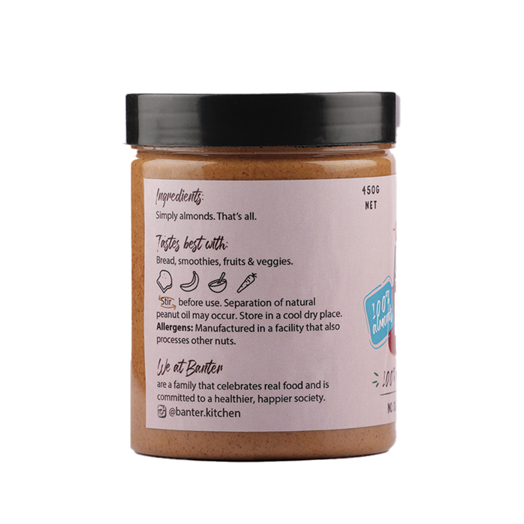 CRUNCHY ALMOND BUTTER