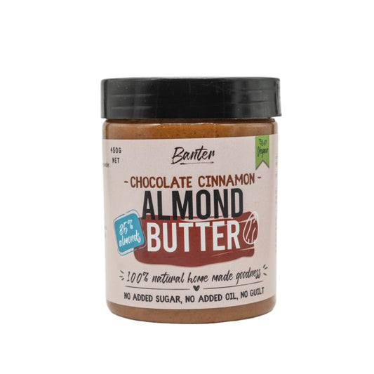 CHOCOLATE CINNAMON ALMOND BUTTER