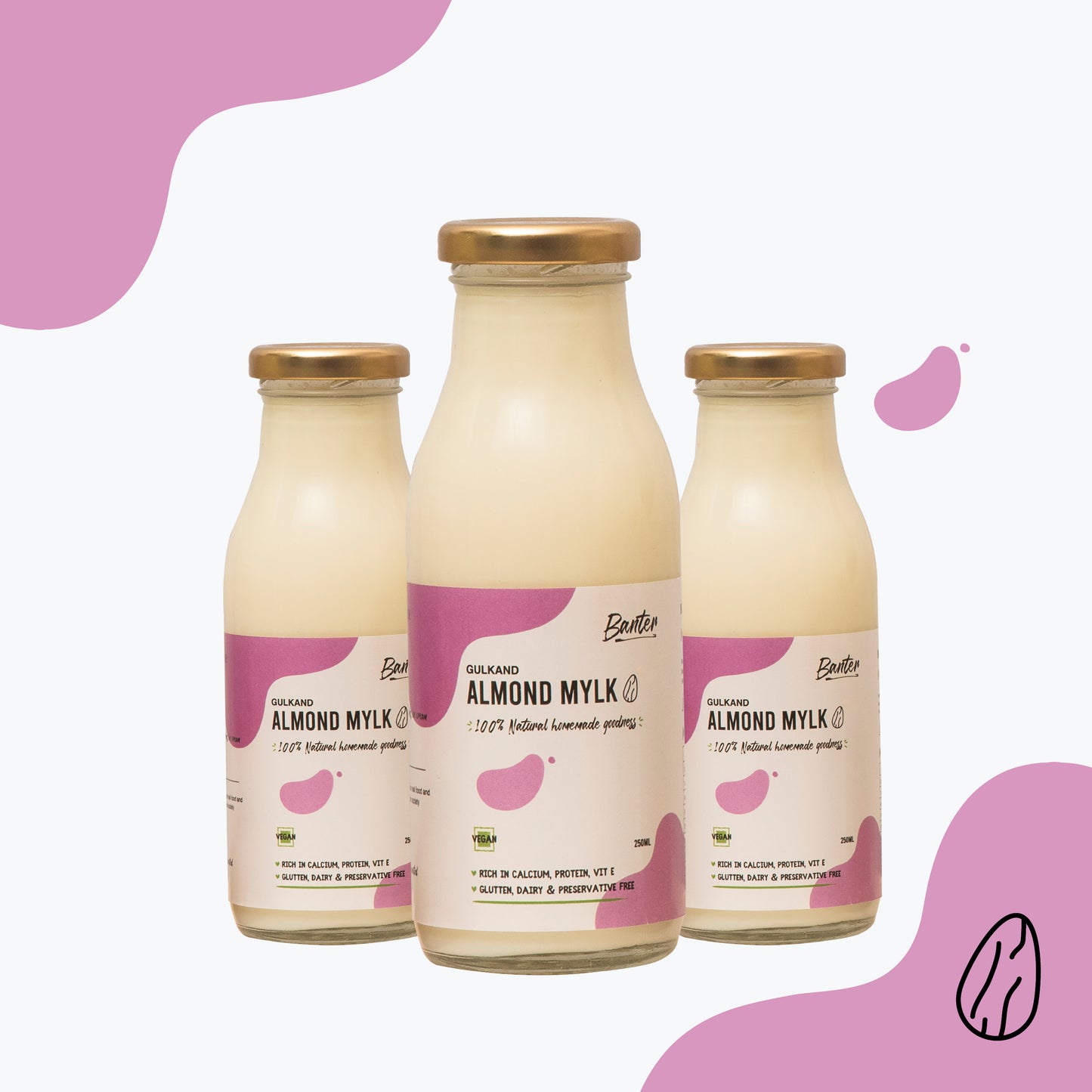 SUBSCRIBE | GULKAND ALMOND MYLK