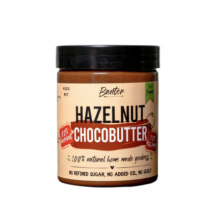 HAZELNUT CHOCOBUTTER (formerly known as Hazelnut New-tella)