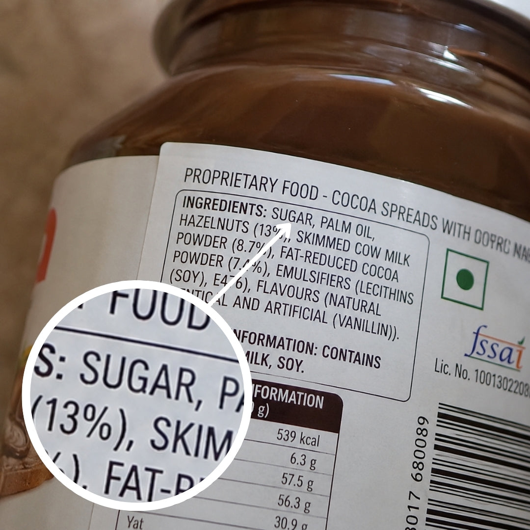 Real chocolate. Not sugar with a chocolate label.