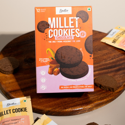 MILLET CHOCOLATE COOKIES - 110g