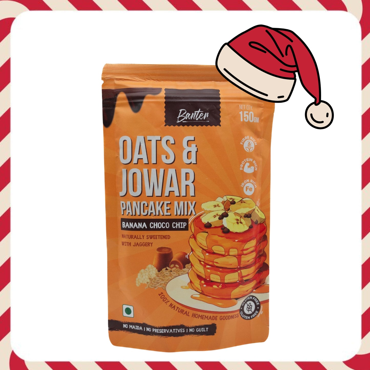 BANANA CHOCO CHIP PANCAKE MIX- 150g