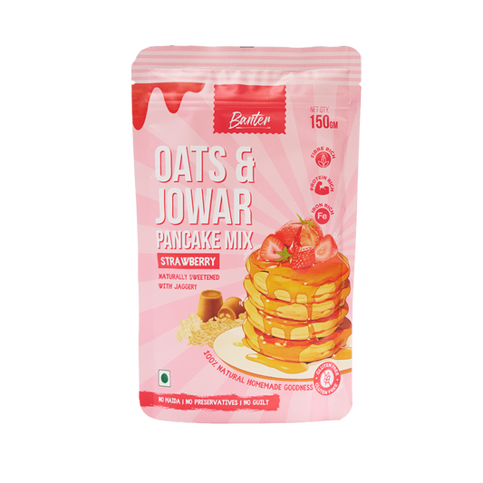 STRAWBERRY PANCAKE MIX - 150g