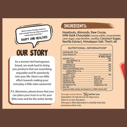 HAZELNUT CHOCOBUTTER - 350G