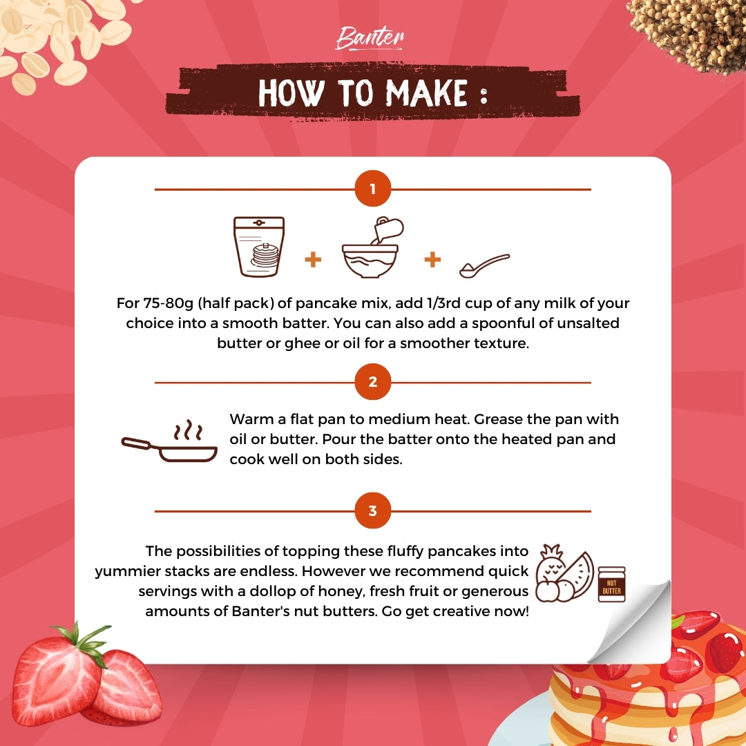 STRAWBERRY PANCAKE MIX