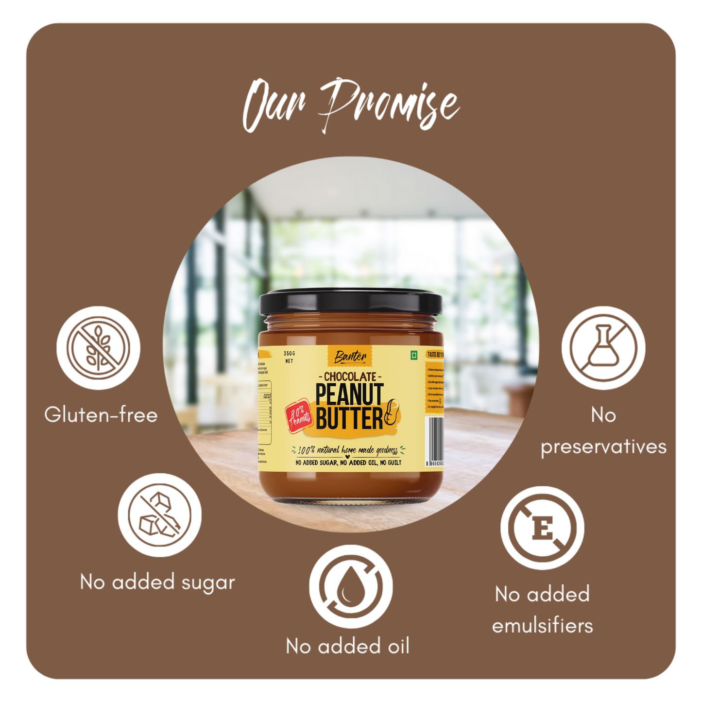 CHOCOLATE PEANUT BUTTER - 350G