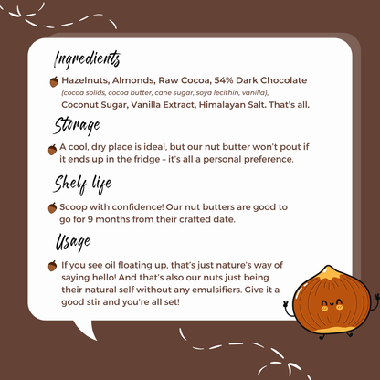 HAZELNUT CHOCOBUTTER - 350G