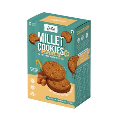 MILLET OATS & SEEDS COOKIES - 110g