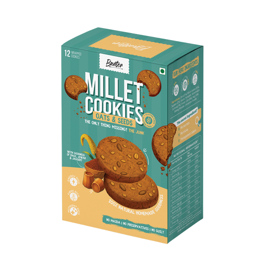 MILLET OATS & SEEDS COOKIES - 110g