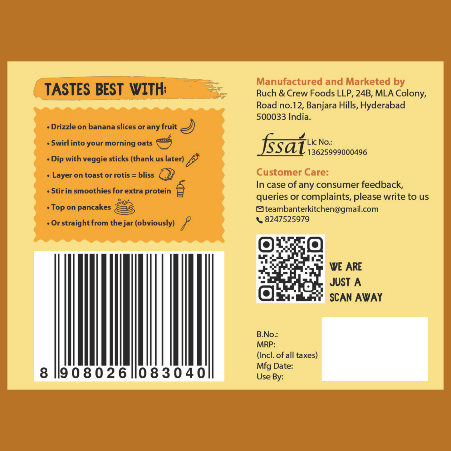 CLASSIC PEANUT BUTTER - 350G