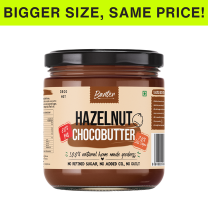 HAZELNUT CHOCOBUTTER - 350G
