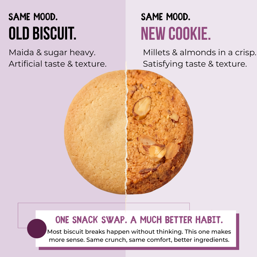 MILLET ALMOND COOKIES