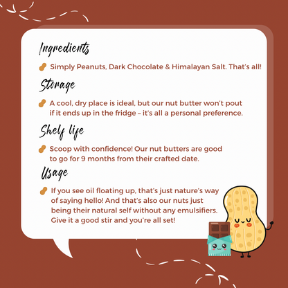 CHOCOLATE PEANUT BUTTER - 350G