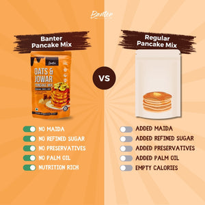 FLAVOURED PANCAKE MIX - 2 x 150g