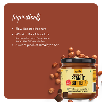 CHOCOLATE PEANUT BUTTER - 350G