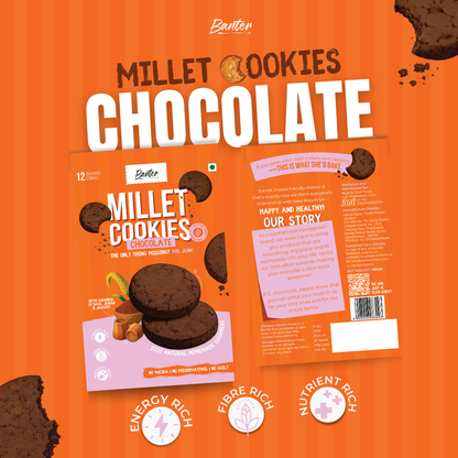 MILLET CHOCOLATE COOKIES - 110g