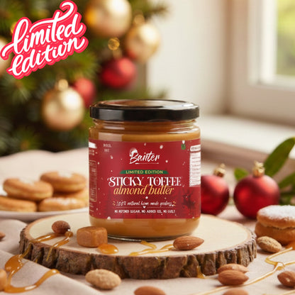 STICKY TOFFEE ALMOND BUTTER - 350G