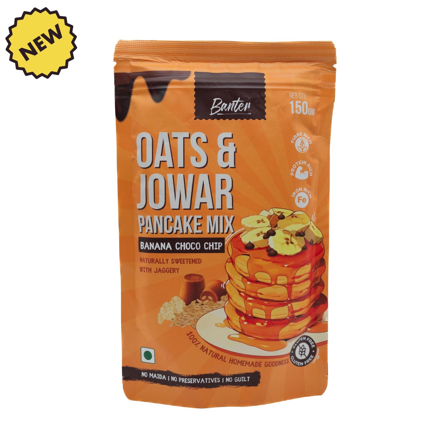 BANANA CHOCO CHIP PANCAKE MIX- 150g