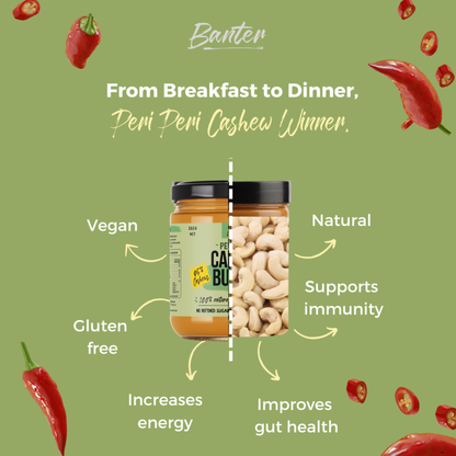 PERI PERI CASHEW BUTTER - 350G