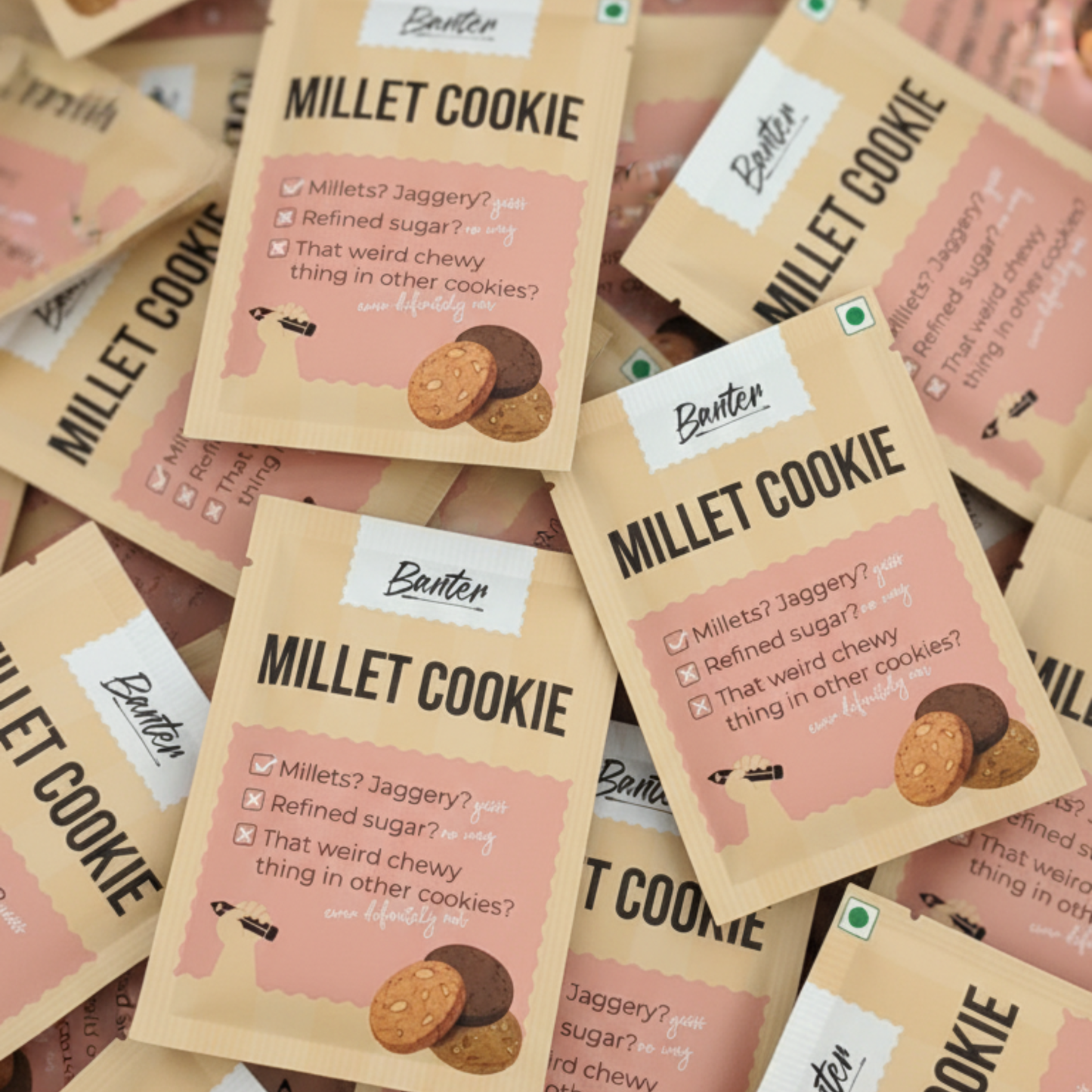 MILLET OATS & SEEDS COOKIES - 110g